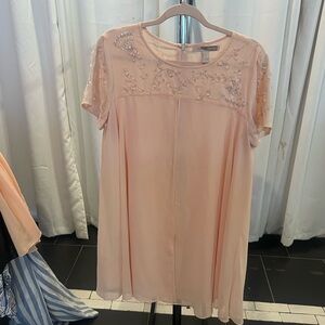 Embellished Blush Pink Women's Top